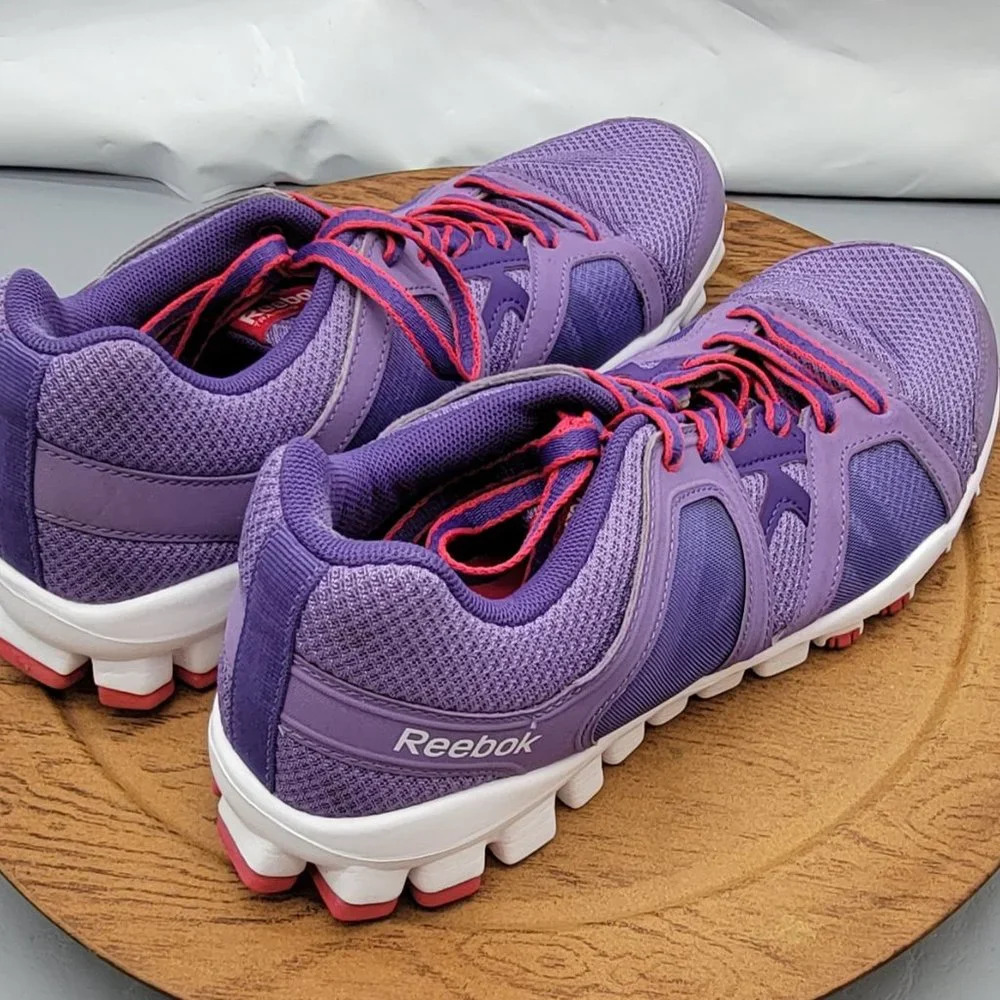 Reebok Realflex Train Rs 2.0 Running Shoes Sneakers Violet Women's Size 10 - Picture 5 of 13